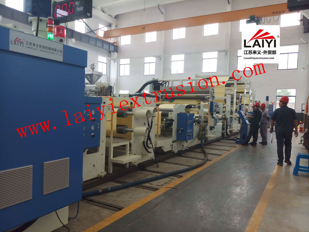 자동적인 뜨거운 용해 백색과 파란에 있는 급속한 냉각 장치를 가진 플라스틱 박판 기계