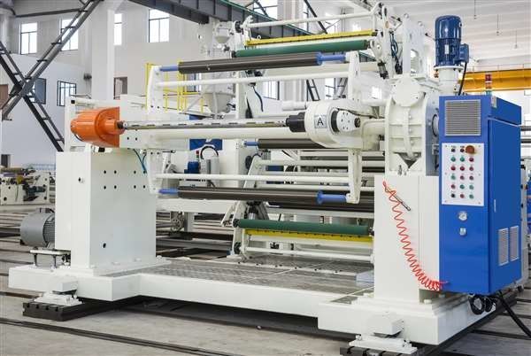 색깔 1200/1400/1700/2200/2500mm 폭을 가진 포장 영화 박판으로 만드는 기계
